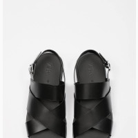 Zara Men#039;s Strappy Leather Sandals - Classy and Authentic