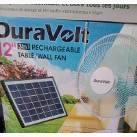 Solar Table Fan