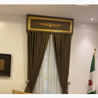 Stock Curtains, With Their Curtain Board