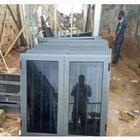 Aluminum EBM Window With Buglary