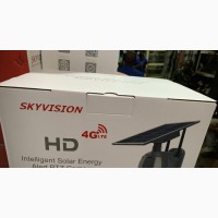 Solar PTZ Camera White With Day and Night Color -4g