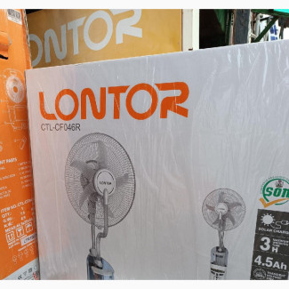 16 - Inch Solar Rechargeable Mist Fan