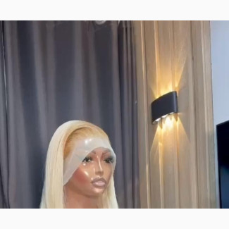 Full Frontal Double Drawn Blonde Wig With Dark Root - Healthy Hair