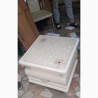 Living Room Side Table With Drawer