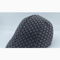 Classic Men#039;s Black Pattern Panama Hat - Brand New