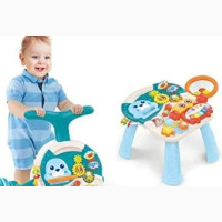 Baby 2 in 1 Musical Activity Table and Walker