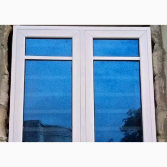 Brand New Square Aluminum Windows with Reflective Glass