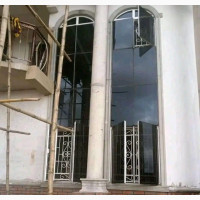 Black Curtain Wall Window