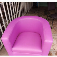 Home Interiors Leather Bucket Sofa