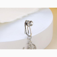 Trendy Moon and Star Navel Ring