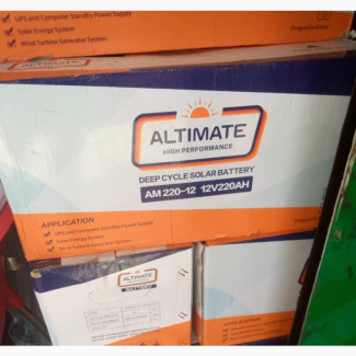 Solar 220ahs Dry Cell Battery - High Quality Product