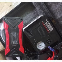 Car Jump Starter Power Bank Red