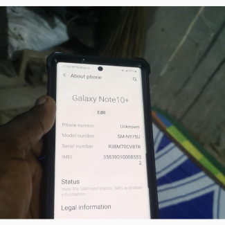 Samsung Galaxy Note 10 Plus 256 GB Black