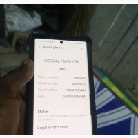 Samsung Galaxy Note 10 Plus 256 GB Black