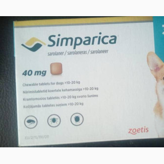 Simparica 80 Mg Anti Ticks Chewable Tablets