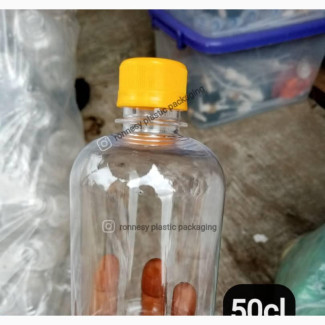 Plastic Bottles for Drinks in 500ml 50cl