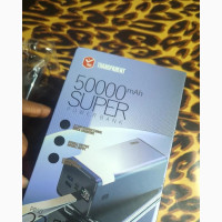 Transparent 50000mah Power Bank Fast Charging