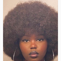 DIY Natural Kinky Afro