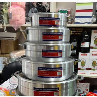 6 Sets of Quality Aluminum Pots Very Strong and Durable