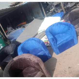 Single Fabric Bucket Chairs