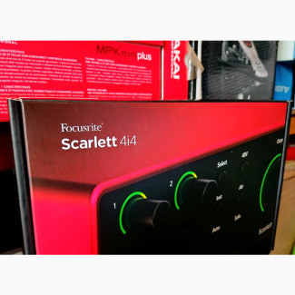 Focusrite Scarlett 4i4 4thgen USB Audio Interface/Soundcard