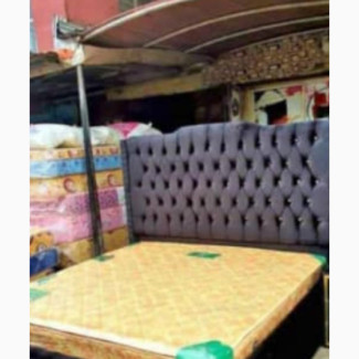 Standard Black Bedframe 6x6 - Brand New