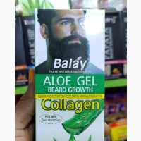 Balay Aloe Gel Beard Growth Collagen for Men 50ml - Hair Treatments Oils