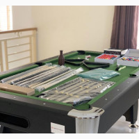 8ft Pool Table With Double Accessories American Fitness