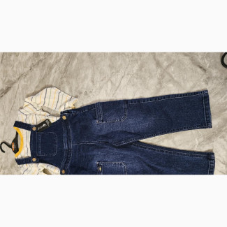 Boys Dungaress L/S Top Set