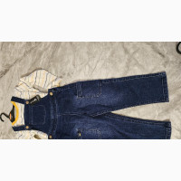 Boys Dungaress L/S Top Set