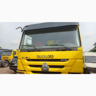 Foreign Used Howo CNHTC Truck Tipper With 12tires