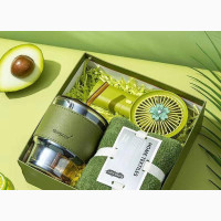 3 in 1 Female Gift Set - Mini Fan, Perfume, and Towel