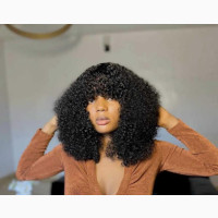 Omotola Curly Fringe Unit