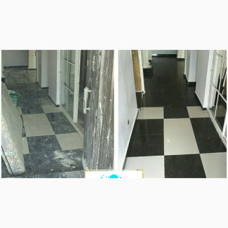 Detailed Post-Construction Cleaning Plus Buffing