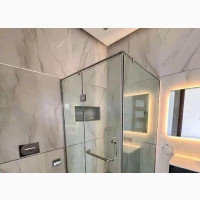 L-Shape Shower Cubicles - Brand New Paradise Glass