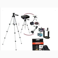 Tripod Stand With 3 in 1 Clip Lens for Smartphone