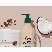 Love Nature Body Lotion -Organic Cacao Butter Coconut Oil