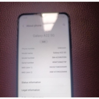 Samsung Galaxy A22 5G 64 GB Black