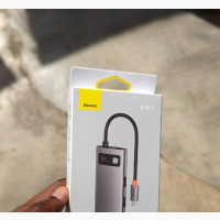 8 in 1 USB Hub Adapter Metal Gleam Series 8 Ports