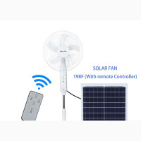 Solar A/C Rechargeable Fan