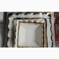 Ceramic Dinner Plate and Soup Bowl