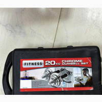 20kg Chrome Dumbell (Black)