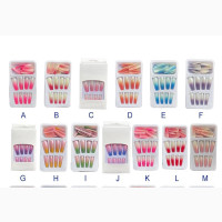 Acrylic Ombre Press-On Nails