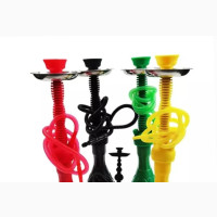 Double Hose Big Silicone Rubber Shisha Pot
