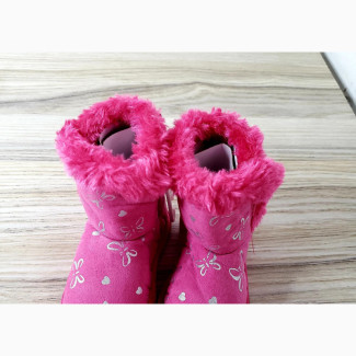 Toddlers Baby Girl Pink Boots Shoes Six to Nine Months