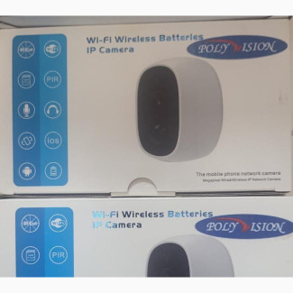 Polyvision Wi-Fi Wireless Battery IP Camera
