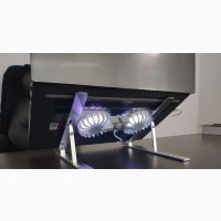 Aluminum Laptop Cooling Stand with Built-in Fans
