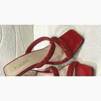 Chunky Heel Slipper