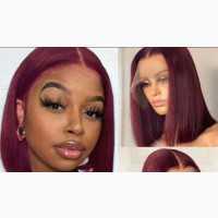 Bone Straight Hair - 12inch, Any Color Available