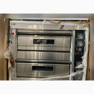 4-Tray 2-Deck Industrial Gas Deck Baking Oven